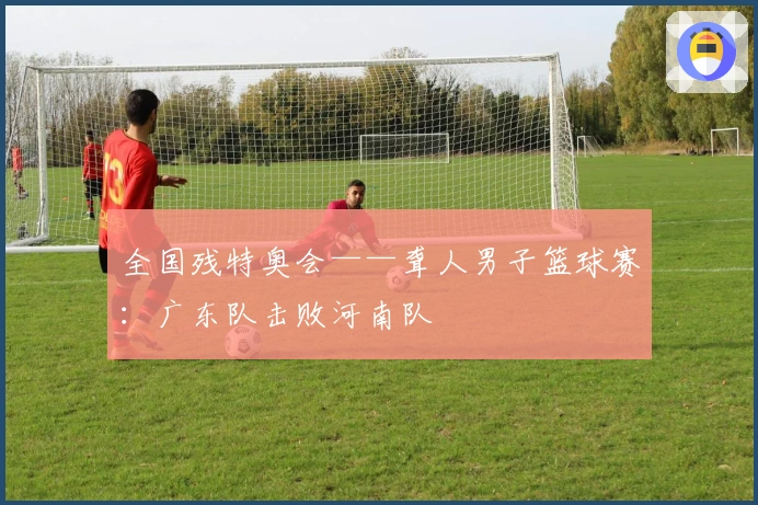 全国残特奥会——聋人男子篮球赛：广东队击败河南队